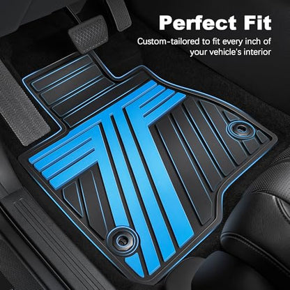 Rubber Floor Mats for Nissan Rogue 2021