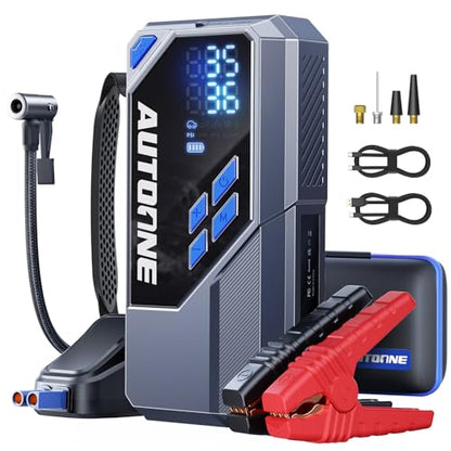10000A Jump Starter with Air Compressor