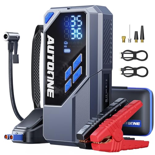 10000A Jump Starter with Air Compressor