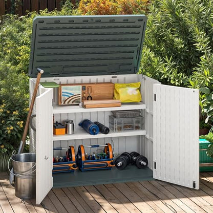 2 Pack Resin Storage Shed Shelves (2 Count)