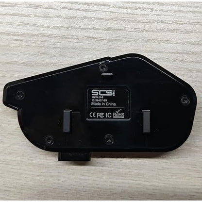 Motorcycle Bluetooth Helmet Intercom Headset (2 Count)