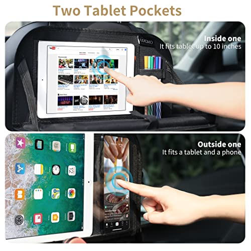 Car Backseat Organizer with Foldable Tablet Holder (19.0479 Ounce)