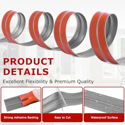 Wall Corner Protector Peel and Stick Corner Trim Molding (10 Foot)
