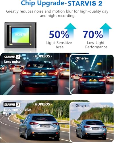 AI 4K Dash Cam Front and Rear
