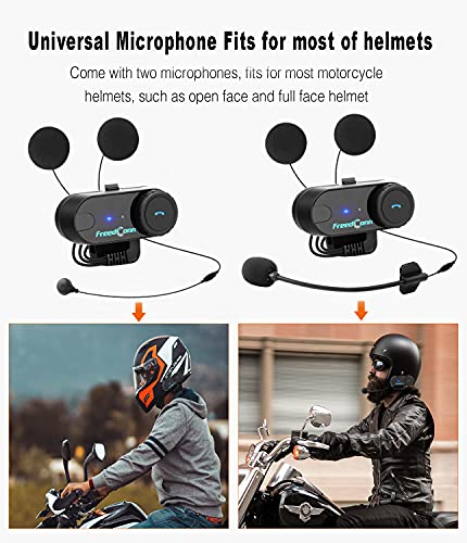 Motorcycle Bluetooth Headset (2 Count)