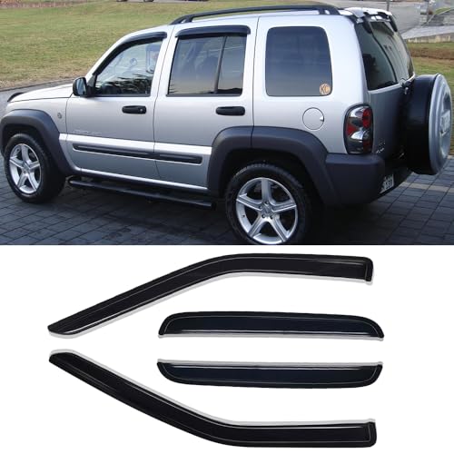 Window Visors Rain Guards for 2002