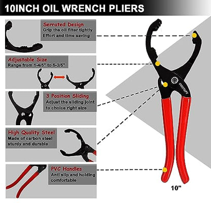 Oil Filter Wrench Set
