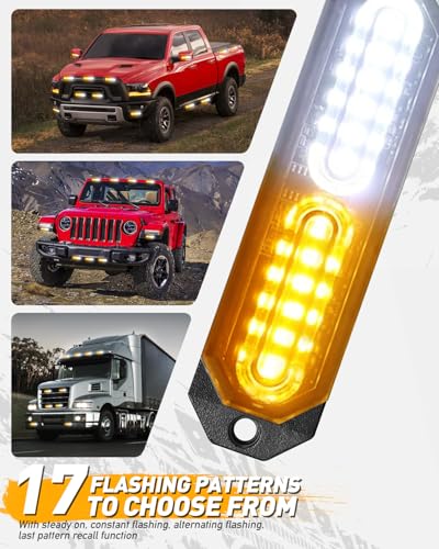 1200T Emergency Strobe Grille Lights (8 Count)