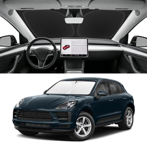 Custom Fit Windshield Sun Shade for Porsche Macan 2014
