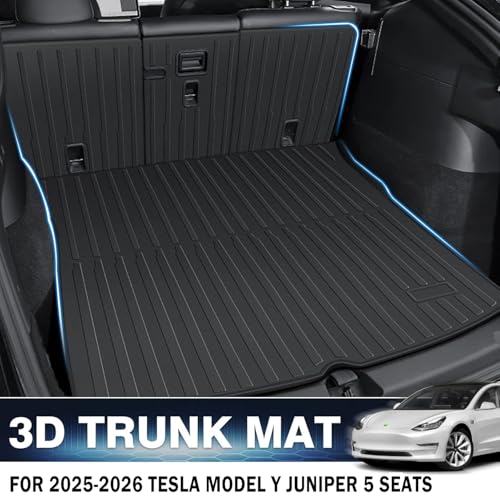 Cargo Trunk Mat for Tesla Model Y Juniper 2025 (4 Count)
