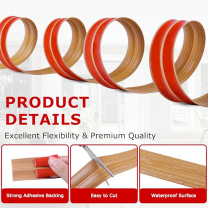 Wall Corner Protector Peel and Stick Corner Trim Molding (10 Foot)