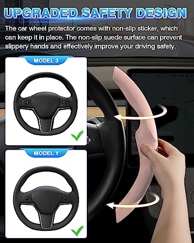 Custom Fit for Tesla Steering Wheel Cover
