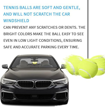2PC Garage Parking Assistance Tennis Balls