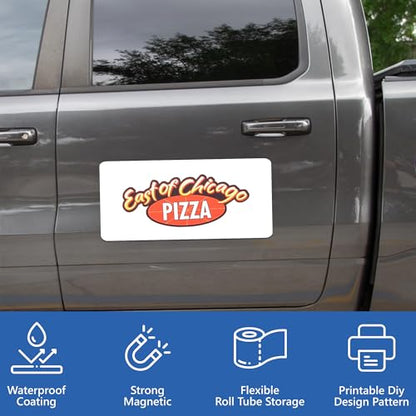 Custom Car Magnet Signs for Advertising and Promotion (2 Count)