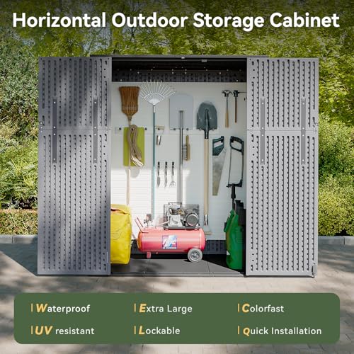 Horizontal Storage Sheds 61 Cu.ft