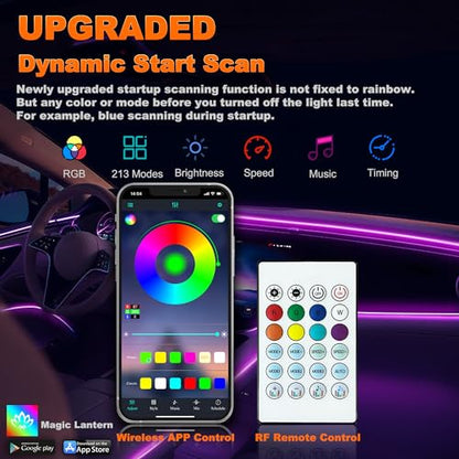 Interior Car LED Strip Lights with Dream Color