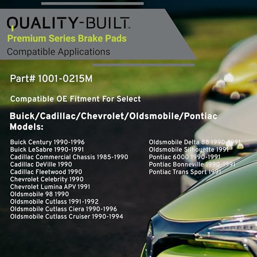 Front Semi Metallic Brake Pads