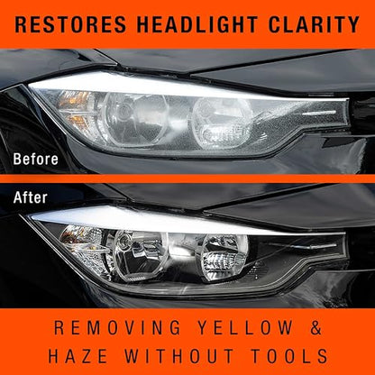 Headlight Restore and Repel