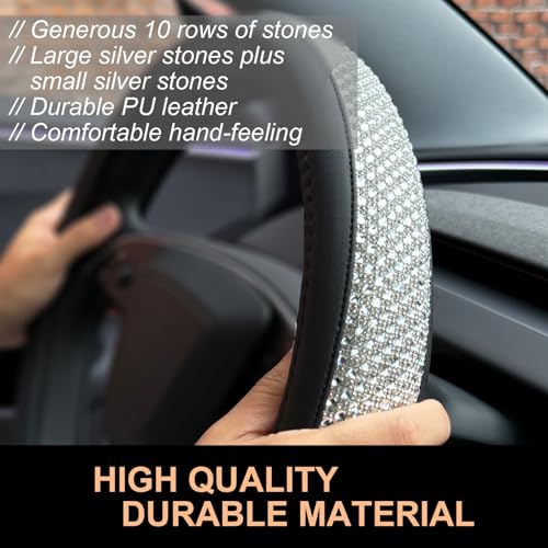 Bling Comfy Steering Wheel Cover for Tesla Model Y