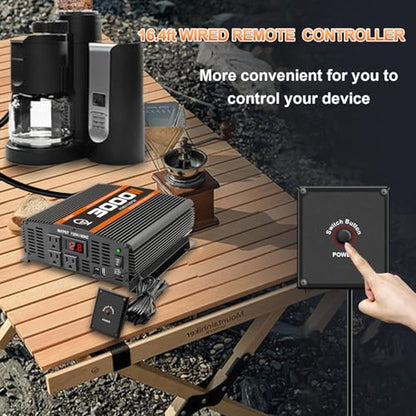 3000 Watt car Power Inverter 12V to 110V