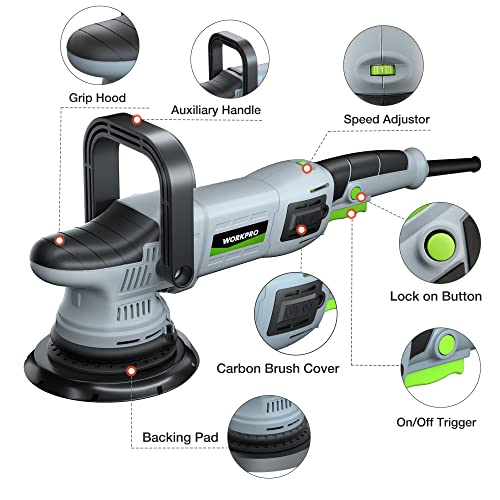6" Dual Action Random Orbital Polisher Kit