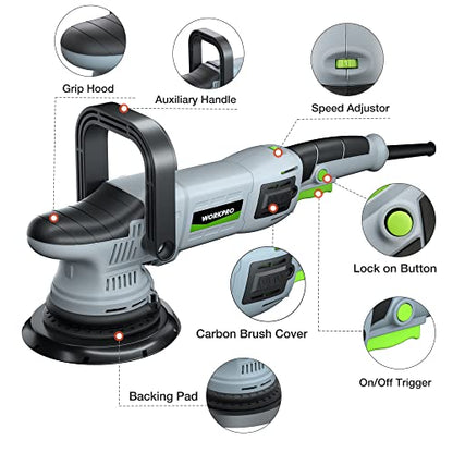 6" Dual Action Random Orbital Polisher Kit