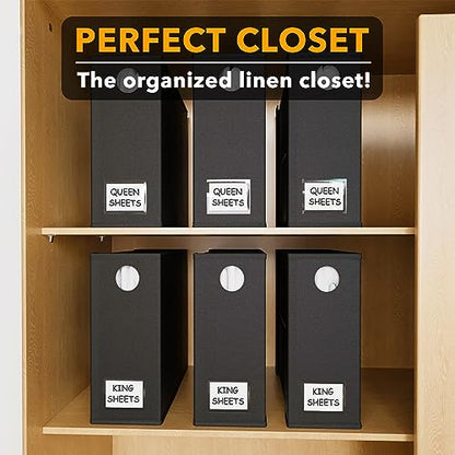 6 Pack Bed Sheet Organizer and Storage