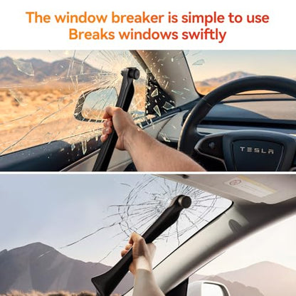 Car Seat Gap Filler with Emergency Window Breaker