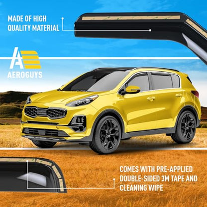 Extra Durable Window Deflectors in