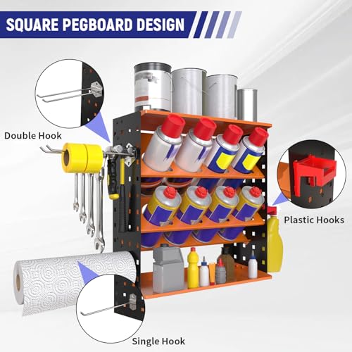 Wall Mount Spray Can Holder
