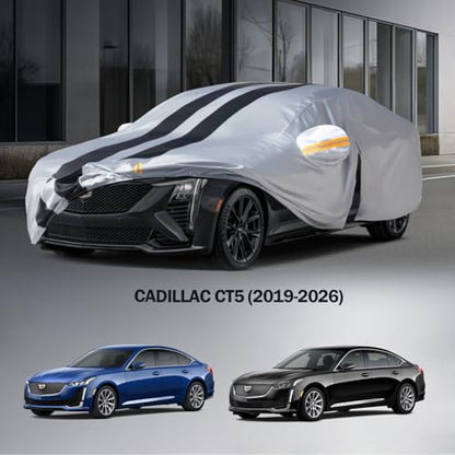 Multi Layer Car Cover Custom Fit for Cadillac CT5