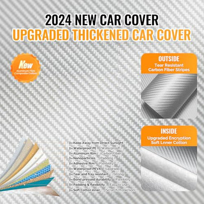 30 Layers Truck Car Cover for Automobiles All Weather Waterproof