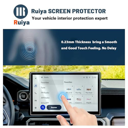 Screen Protector for Toyota Tacoma 14" Display Touchscreen Plastic Nano Films Compatible with 2024 2025 2026 Toyota Tacoma Accessories