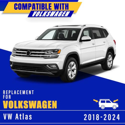3 Wipers Fits Volkswagen VW Atlas 2018