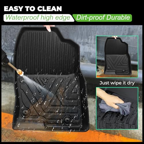 All Weather Floor Mats and Cargo Mat Set Fit for Mazda CX5 2025 2017