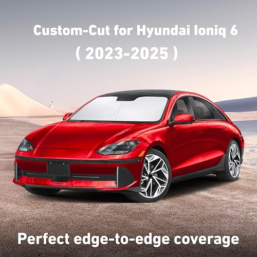 Windshield Sunshade Compatible for Hyundai Ioniq6 2023 2024 2025