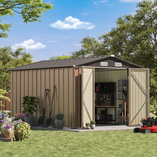 8x10 FT Outdoor Storage Shed
