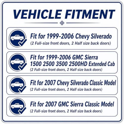 4PC Window Rain Guards fit 1999