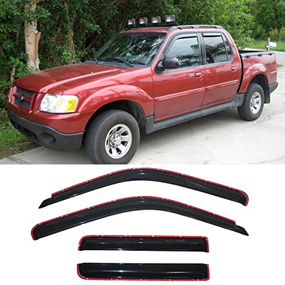 Window Visors UV Protection Rain Guards for 1991