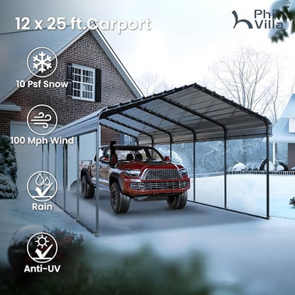 12x25 Carport