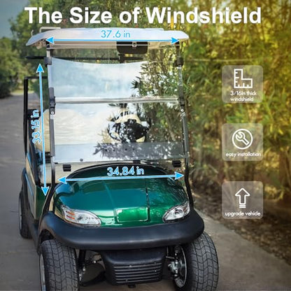 Upgraded Club Car Precedent Windshield