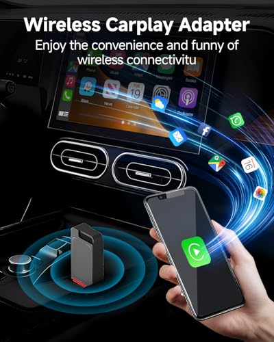 Wireless CarPlay Adapter for iPhone & Android