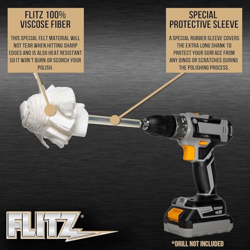 Buff Ball w 1.76oz Metal Polish Paste