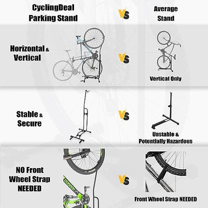 Upright Bike Stand Floor