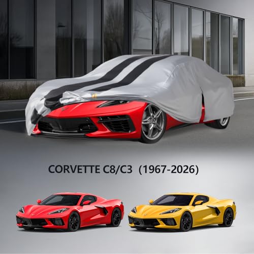 Multi Layer Car Cover Custom Fit for Corvette C8
