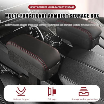 Car Armrest Storage Box Organizer for Tesla Model 3 2017