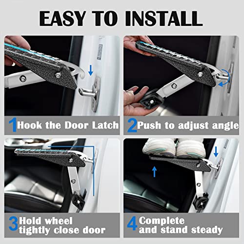 Universal Car Door Step for Car Roof Access