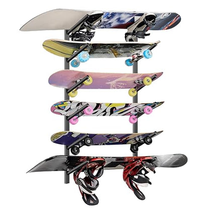 Skateboard Rack Wall Mount