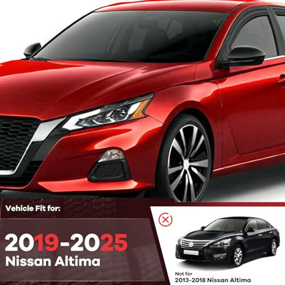 4PCS in Channel Window Rain Guards Fit for Nissan Altima 2019 (4 Count)
