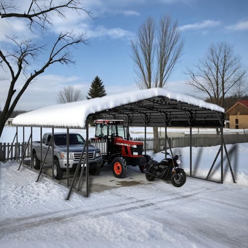20x30FT Heavy Duty Metal Carport (693.09 Count)